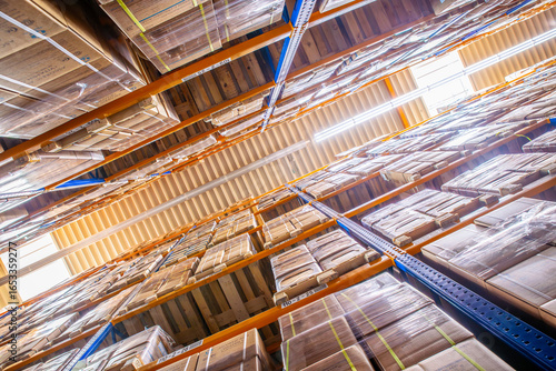 Lagerhalle, Regelsystem, Perspektive nach oben