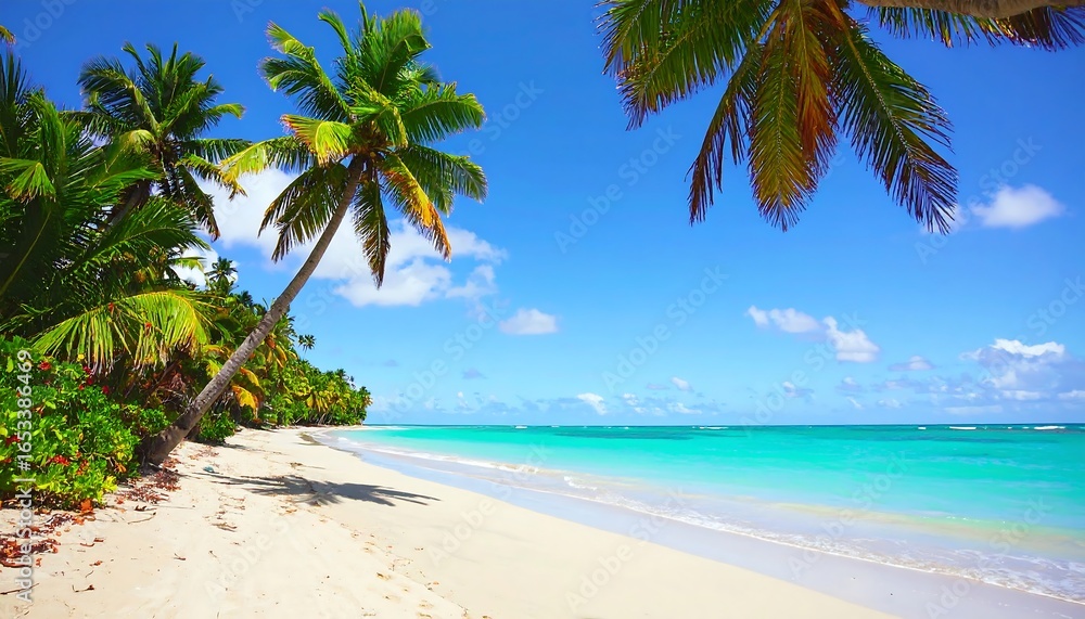 Fototapeta premium Tropical beach paradise (3)