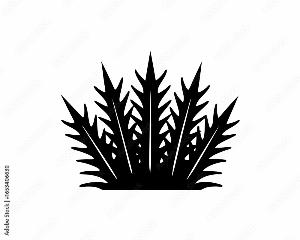 creative details Dried Grass Icon vector illustration creative details Dried Grass Icon vector illustration