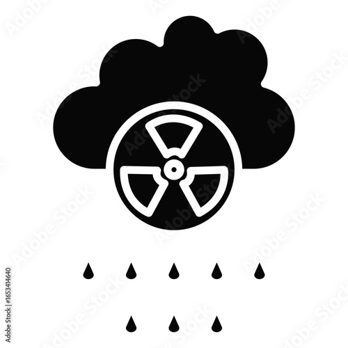Acid Rain Icon