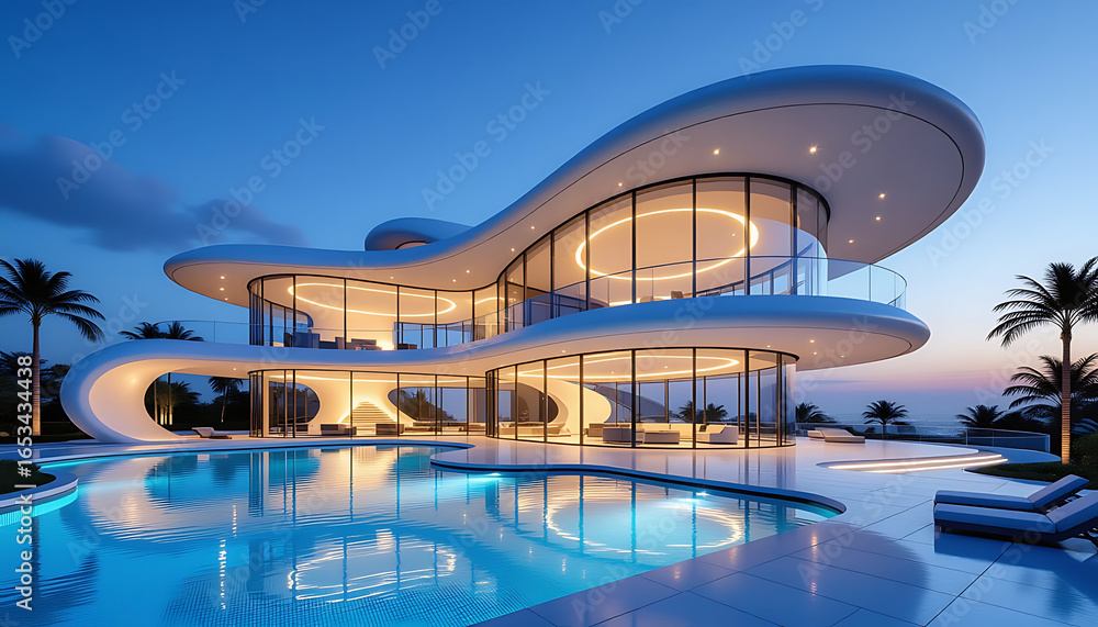 Fototapeta premium Luxury Mansion