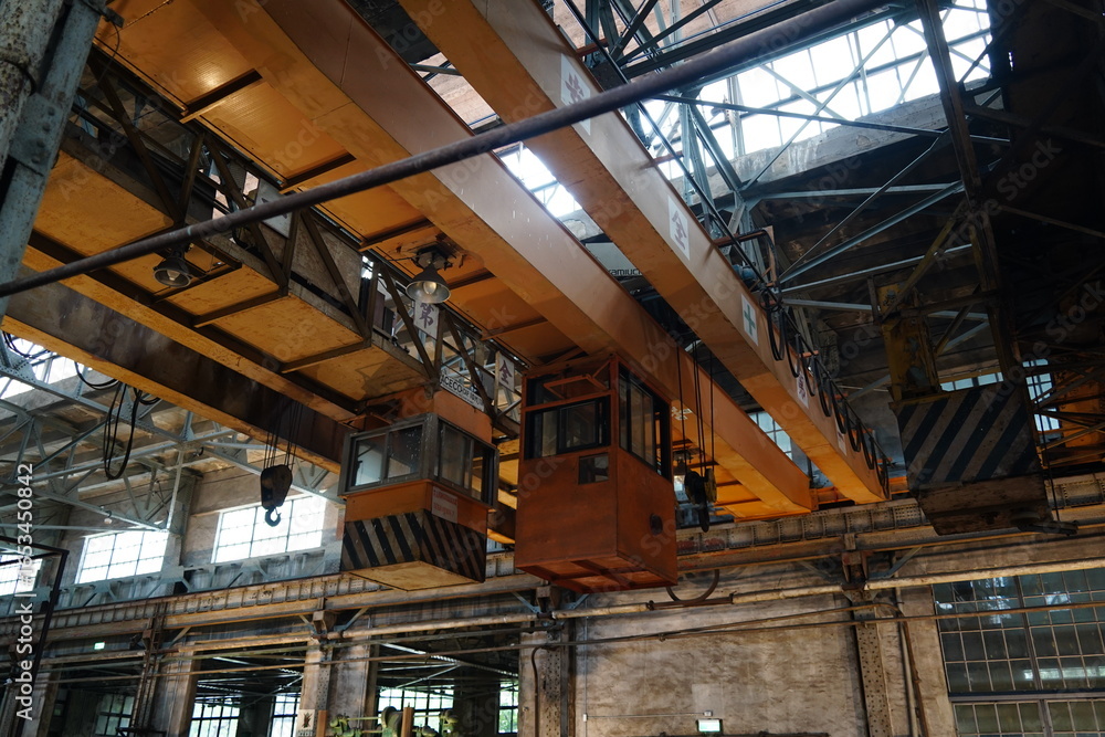 Fototapeta premium Overhead crane.