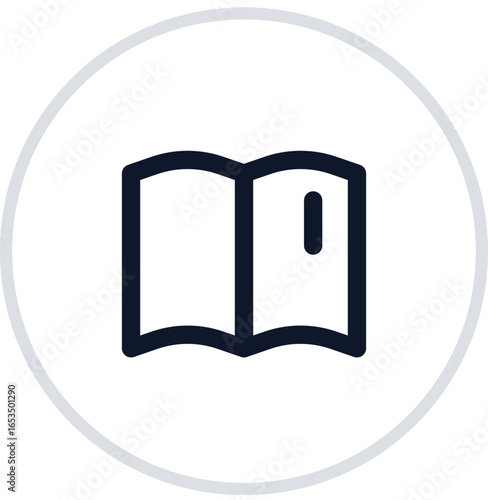 book icon vector