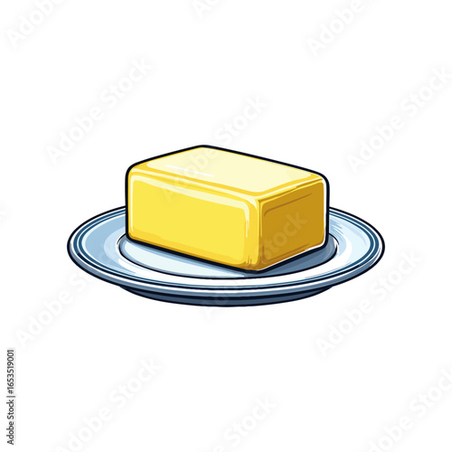 Butter on a Plate