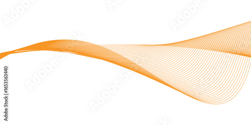 Abstract vector background, color flow waved lines for brochure modern