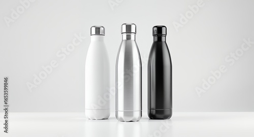 Insulated Stainless Steel Water Bottles Premium Hydration, Multiple Colors