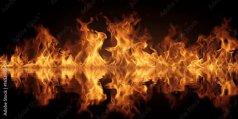 Super slow motion of fire blast isolated on black background. Filmed on high speed cinema camera Super slow motion of fire blast isolated on black background. Filmed on high speed cinema camera