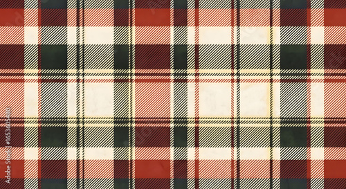 Tartan check plaid pattern . Check fabric texture. Stripe square background. brown and beige textile print design tartan.