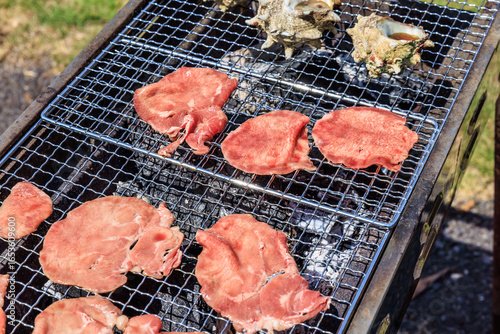 炭火焼き バーベキューの食材