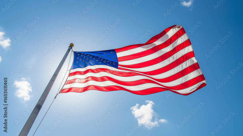 Obraz premium Ideal for patriotic designs, invitations, social media posts, advertising, website banners, flyers, posters, and independence day celebrations. Perfect for national pride visuals.