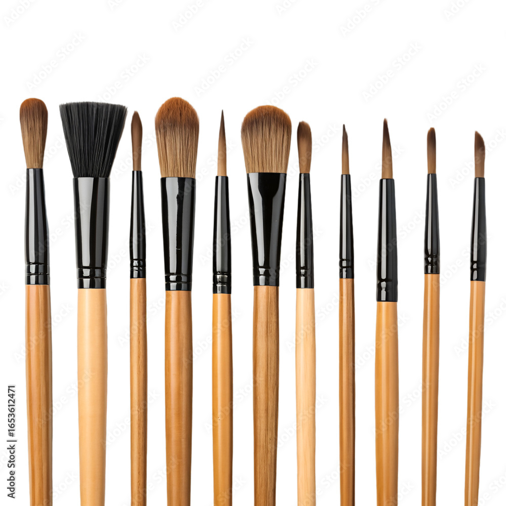 Fototapeta premium set of brushes