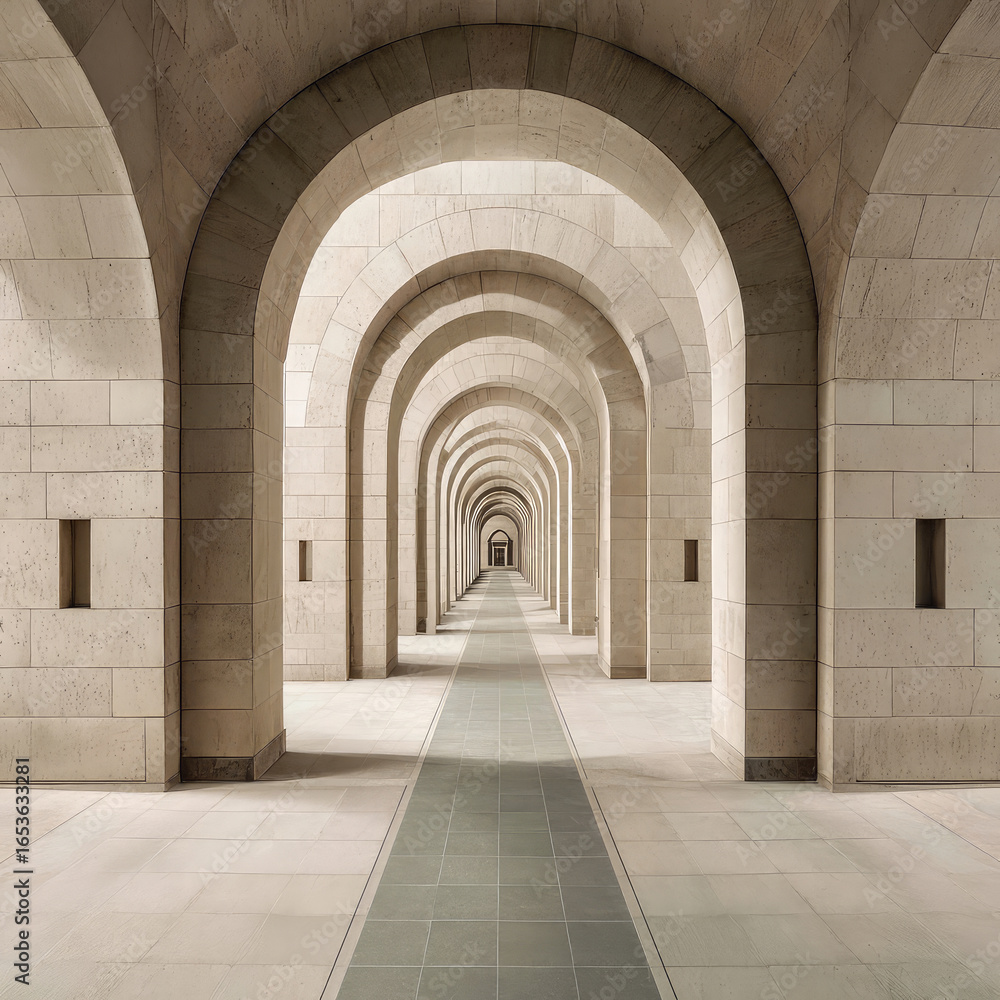 Fototapeta premium Archways of the Chronoscape