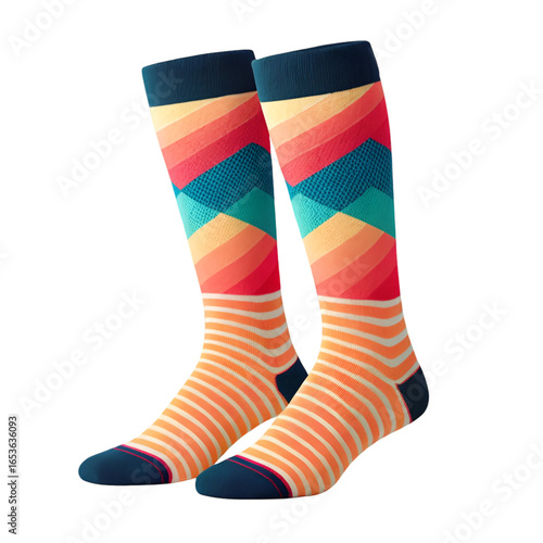 female legs in socks