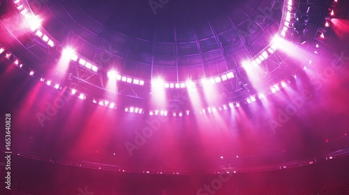 Stage Lights in a Concert Venue