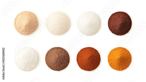 Eight oval shaped felted wool balls in various natural colors