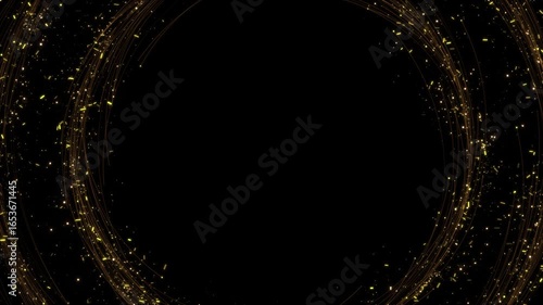 Indian traditional wedding particles background. Diwali holiday celebration. Firework spark festival of lights Eid Mubarak Muslim Ramadan Kareem Islamic. New Year sparkle glitter opening presentation