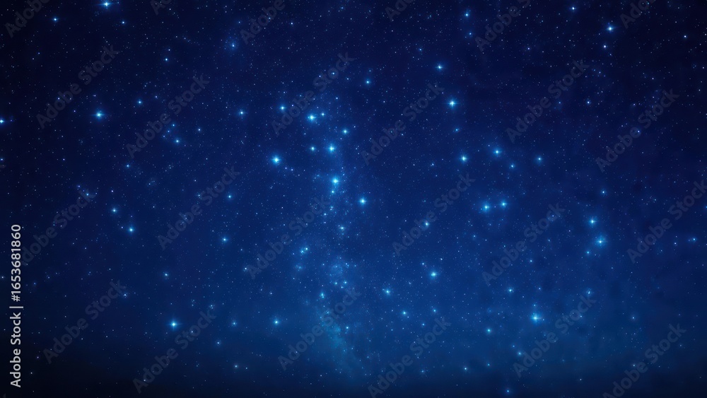 Obraz premium Starry night sky