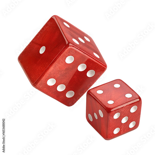 two red dice