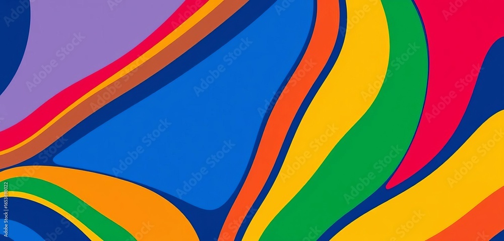 Obraz premium Abstract varsity stripes pattern in stylish colors; seamless vector background ideal for college-themed designs, modern, wallpaper