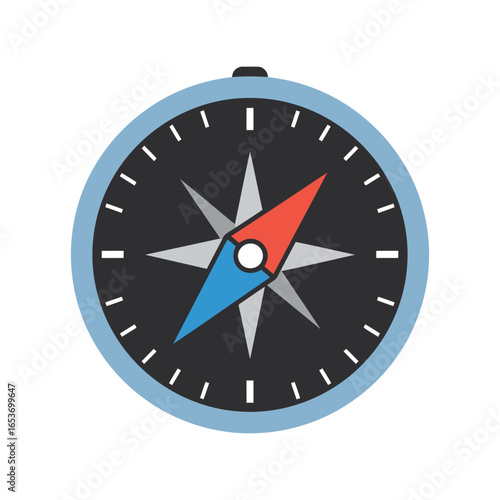 Free Download Blue compass vector illustration navigation tool direction finder travel guidance adventure equipment - GFXLoad