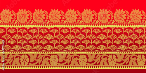 beautiful graphic saree design and this sari design is in Indian style which is for textile fashion industry and it can be used as wallpaper backdrop and website bg this style is originated in india