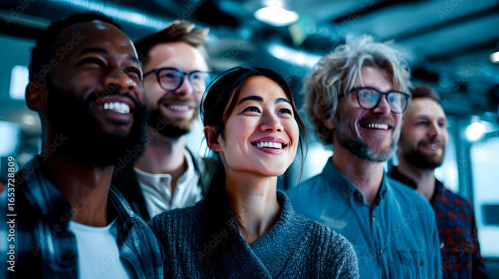 Cinematic Series of a Diverse Business Team in a Modern Office-6 Cinematic Series of a Diverse Business Team in a Modern Office-6
