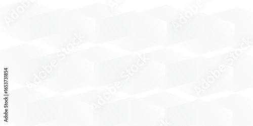 An abstract white geometric background with lines creates a clean, modern design