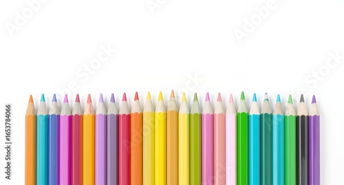 Vibrant Colored Pencils Perfect for Art, Crafts School
