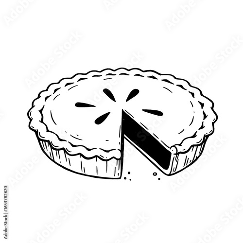 Vector illustration of a delicious sweet dessert food with a smiling face, perfect for a bakery or pastry snack