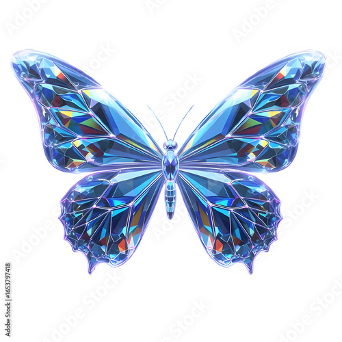 crystal butterfly png