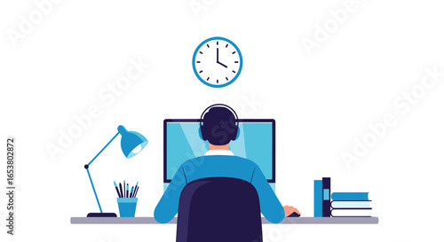 Dedicated professional focused on completing tasks efficiently while managing time effectively to meet deadlines and achieve work goals