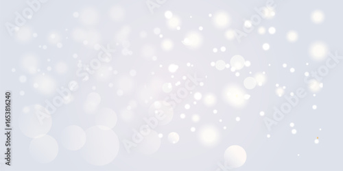The light of gold dust, bokeh light effect background. Christmas glowing dust background, Yellow flickering glow with confetti bokeh light and particle motion. The dust sparks and golden stars shine.