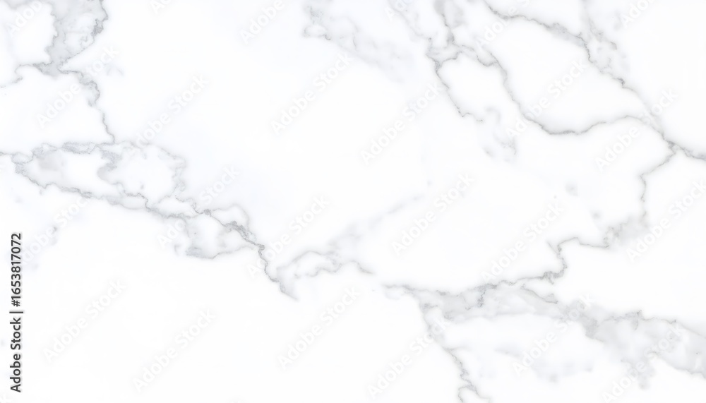Obraz premium Elegant White Marble Texture with Subtle Gray Veins and Natural Patterns
