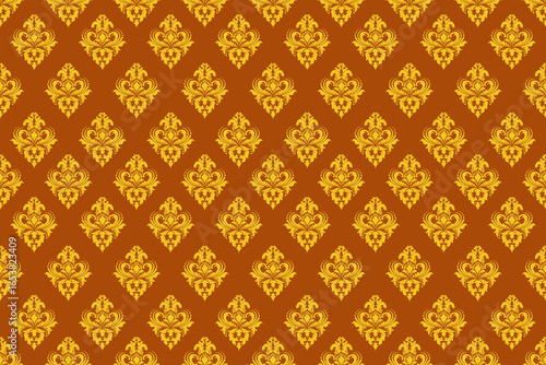 seamless damask pattern