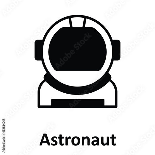 Astronaut Vector icon which can easily modify or edit