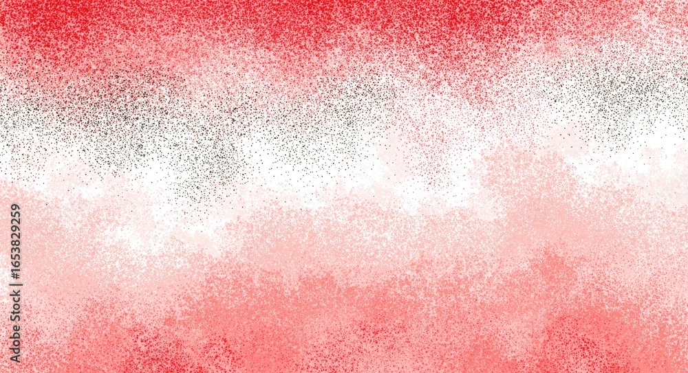 Fototapeta premium Abstract red and white textured background with gray accents