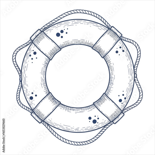 Lifebuoy Illustration
