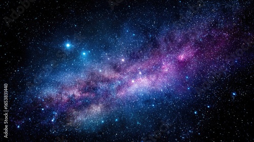 Fototapeta Naklejka Na Ścianę i Meble -  Deep space nebula. Stars and galaxies