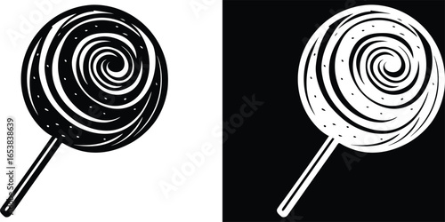 Sweeten your designs with this delectable lollipop graphic element for playful projects and tasty treats