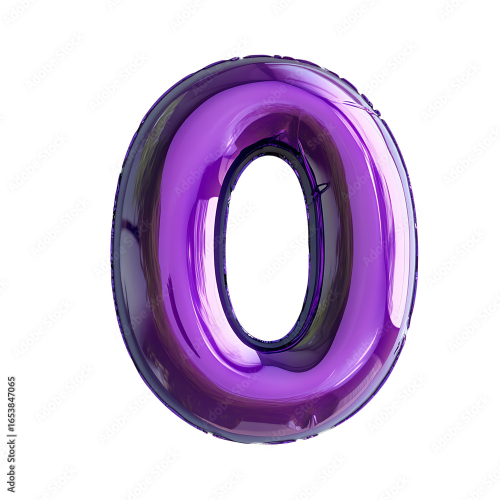 Glossy Purple Number png Glossy Purple Number png