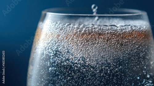 Effervescent Drink: Bubbles and Light