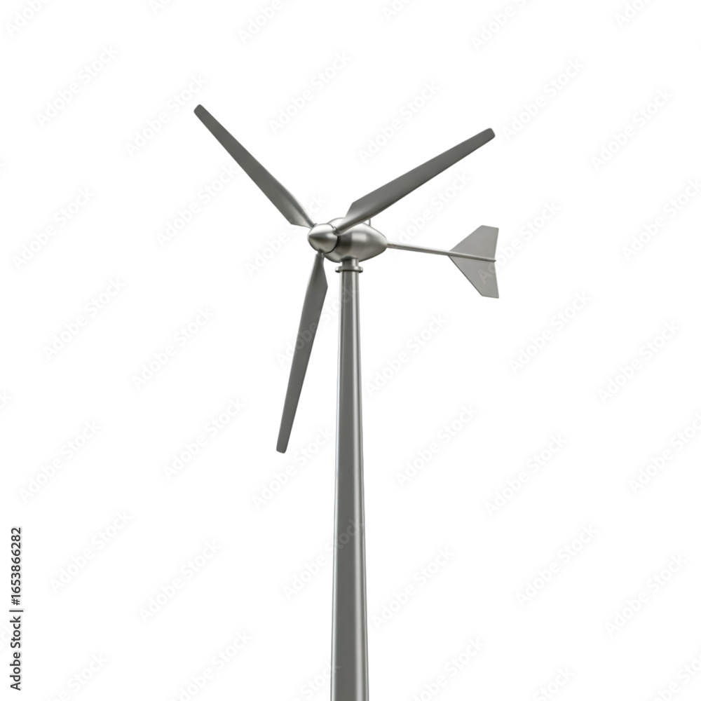 Clean Energy in Motion: A modern wind turbine stands tall, harnessing the power of the wind with its sleek blades, a symbol of renewable energy and sustainable living. Clean Energy in Motion: A modern wind turbine stands tall, harnessing the power of the wind with its sleek blades, a symbol of renewable energy and sustainable living.