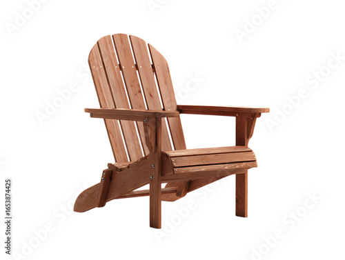 a classic Adirondack chair