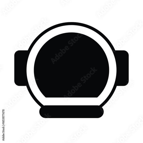 Astronaut Hamlet Vector icon which can easily modify or edit