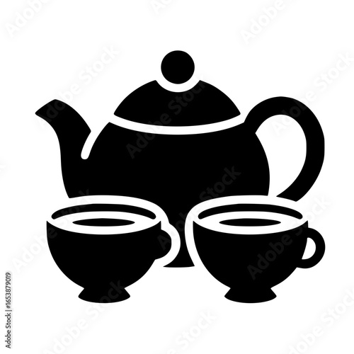 Mid-Autumn Tea Sharing Icon