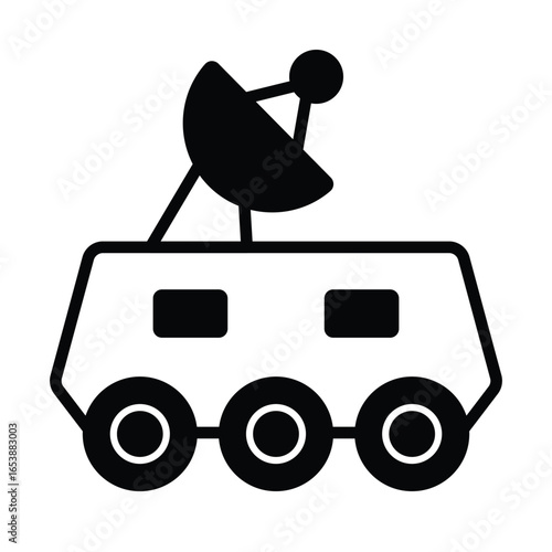 Live Telecast Vector icon which can easily modify or edit