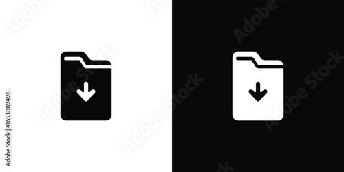 ardrot .-2 white and blackDownload folder icon set for digital interfaces