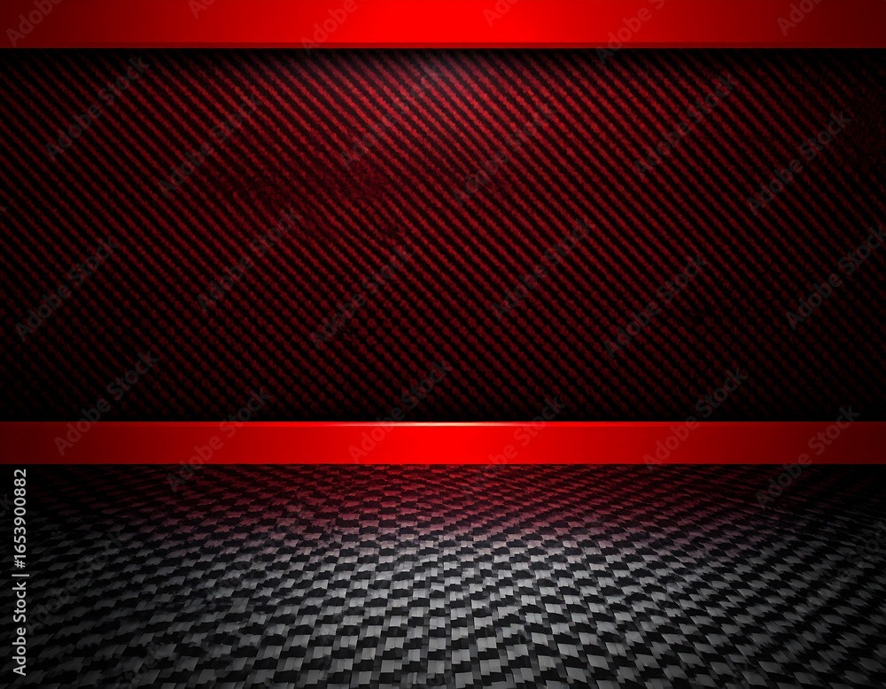 Fototapeta premium Red and black abstract background design