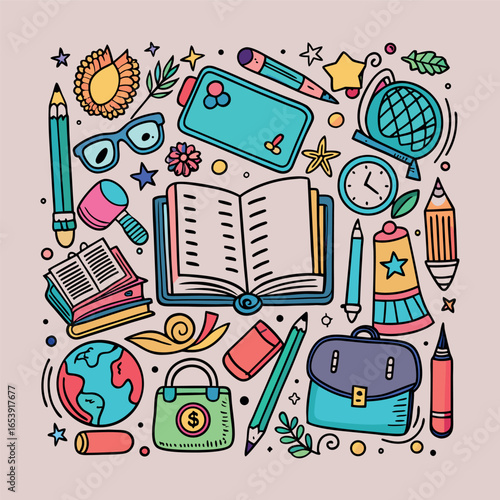 hand-drawn-line-stationery-design-for-back-to-school
