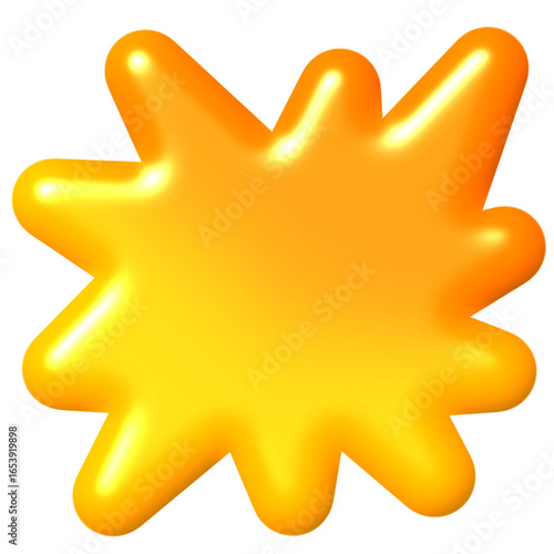 3d speech bubble
